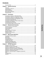 Mitsubishi WS48315 WS55315 WS65315 TV Operating Manual